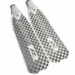 Meister Aletas F1 30° Piel Plata Carbono