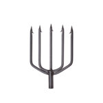 Abysstar Hardened Iron Varilla Tridente endurecida de 5 puntas