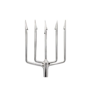 Abysstar Hardened Varilla de Acero Inoxidable Endurecido Tridente 5 Púas