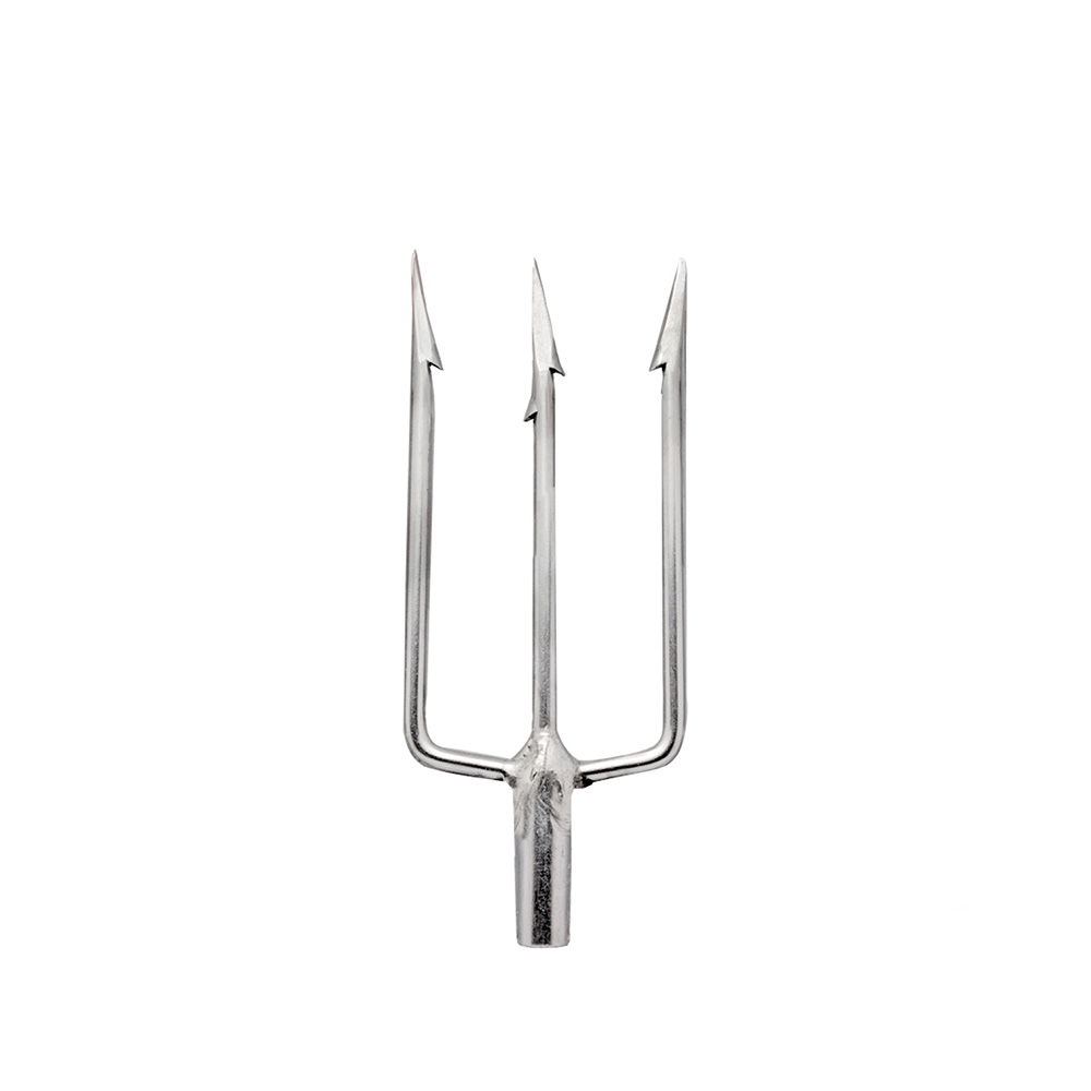 Abysstar Hardened Stainless Steel Varilla Tridente de 3 Púas