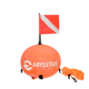 Abysstar Boya marcadora de buceo reforzada