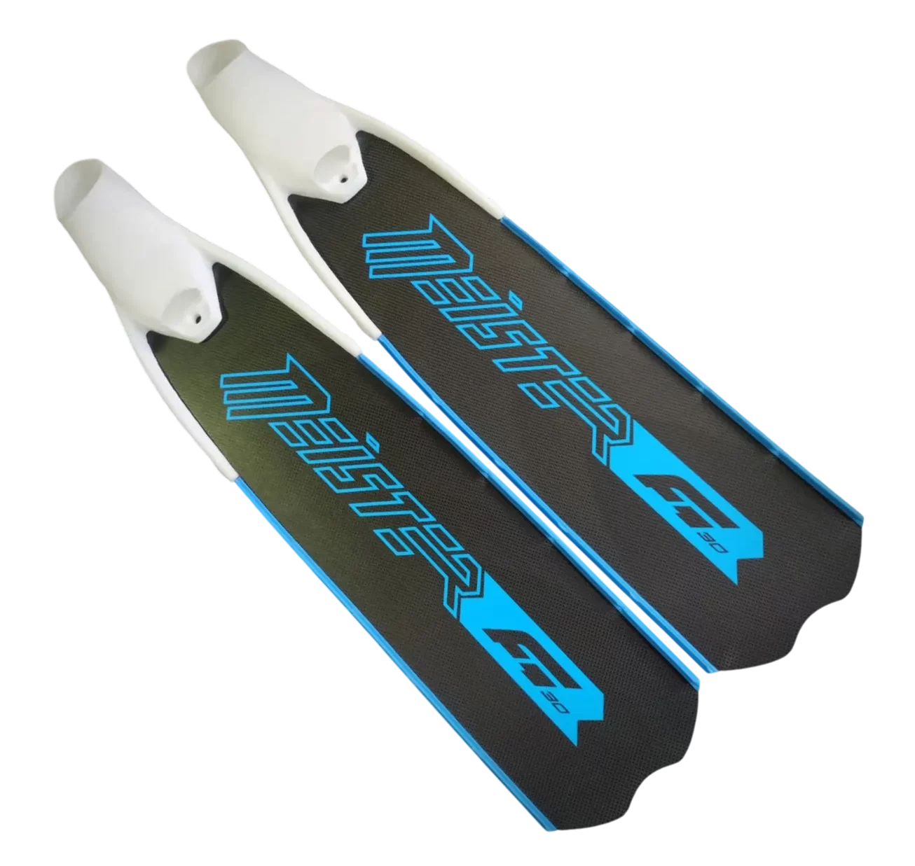 Meister Aletas F1 30° Largas de Carbono