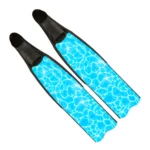 Iceberg Aletas Freediving Azul Camuflaje
