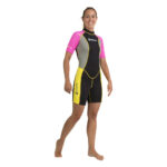 Abysstar Sea Spring Traje corto de neopreno 2,5 mm para mujer