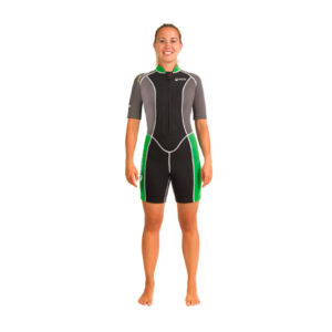 Abysstar Surf Traje corto de neopreno 2,5 mm para mujer