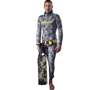 Meister Traje de Neopreno Sheico Open Cell Camuflaje Gris