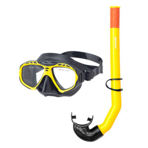 Abysstar Argo Black SR Máscara + Set de Snorkel