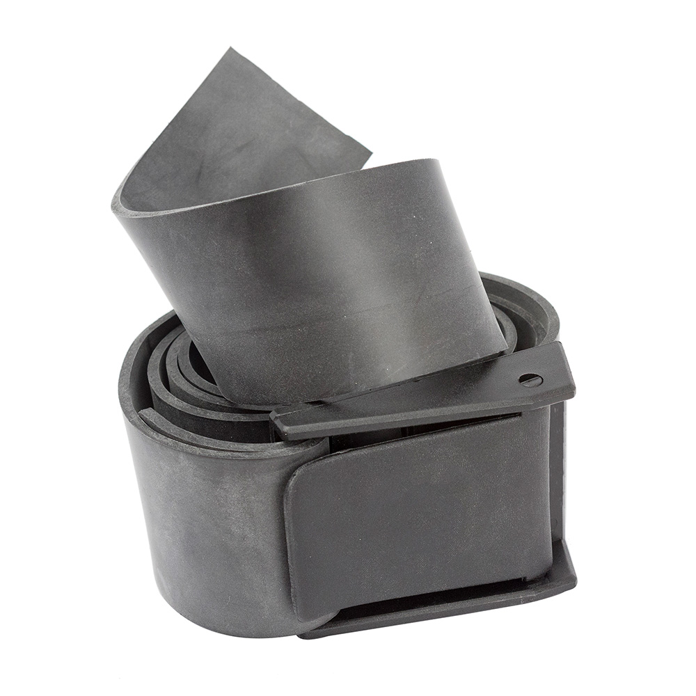 Abysstar Cinturón de buceo de goma con hebilla de nailon