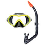 Abysstar Dive Black Máscara + Snorkel Set