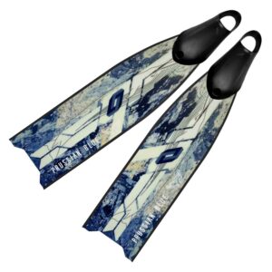 Prussian Blue Aletas Blue Stripes - Edición Limitada