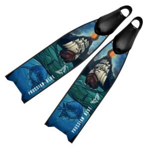 Prussian Blue Aletas Caribbean Sea - Edición Limitada