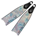 Prussian Blue Aletas Floral Fade