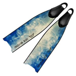 Prussian Blue Aletas Glacier