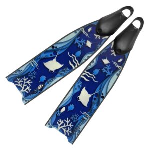 Prussian Blue Aletas Marine Wonderland - Edición Limitada