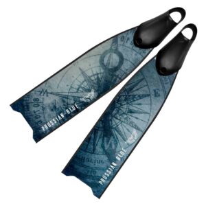 Prussian Blue Aletas Nautical Compass - Edición Limitada