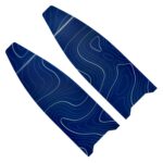 Prussian Blue Palas Ocean Veins Cortas