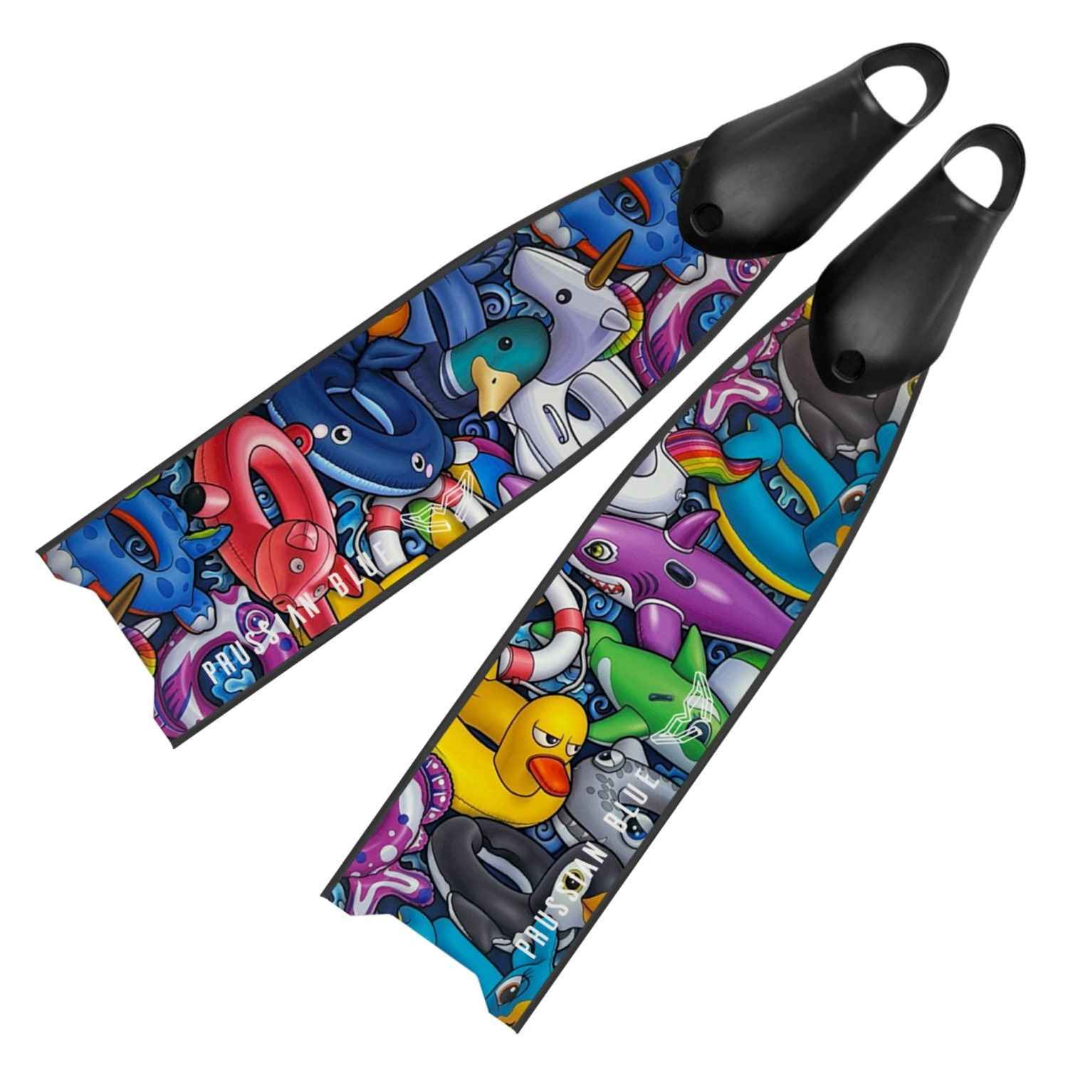 Prussian Blue Aletas Pool Party