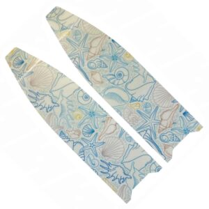 Prussian Blue Palas Shell Rain