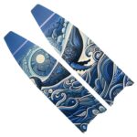 Prussian Blue Palas Whale of The Moon